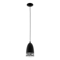 Eglo 79353 - Lampadario a sospensione con filo SAVIGNANO 1xE27/60W/230V