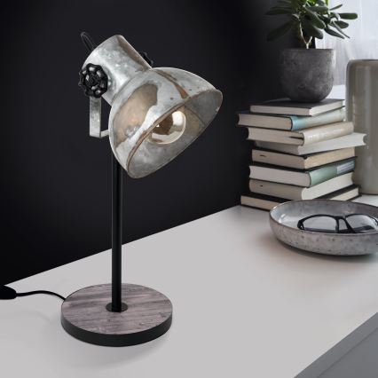 Eglo 79365 - Lampada da tavolo BARNSTAPLE 1xE27/40W/230V