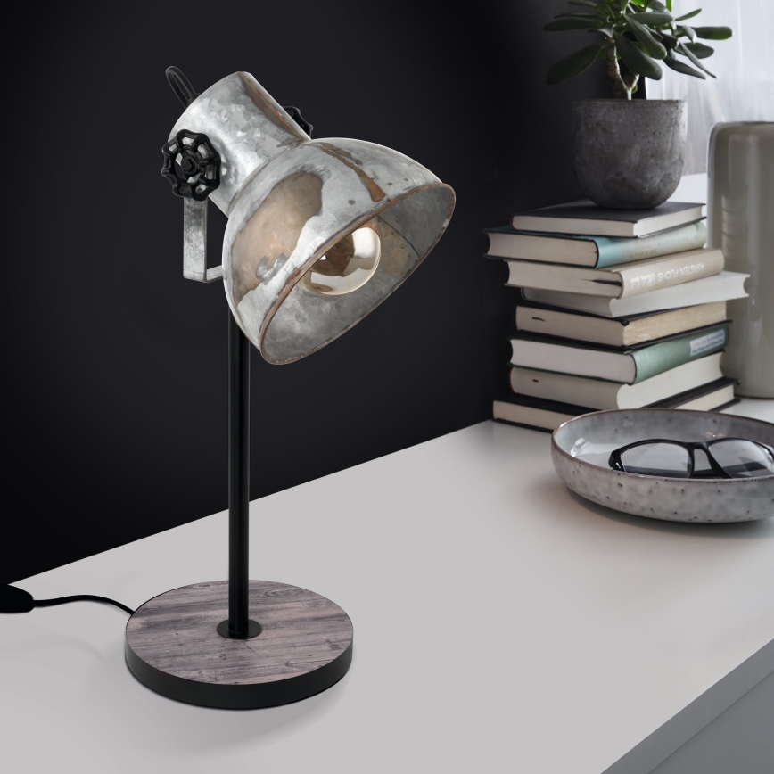 Eglo 79365 - Lampada da tavolo BARNSTAPLE 1xE27/40W/230V