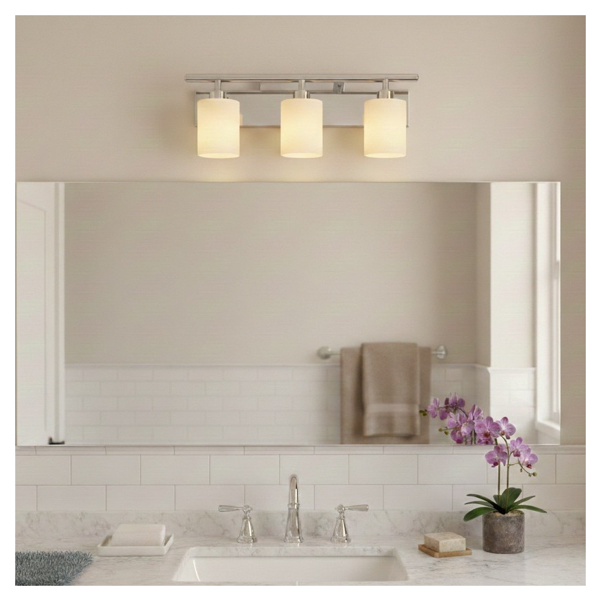 Eglo 79518 - Applique da parete per bagno a LED TIMOTEO 3xG9/3W/230V IP44