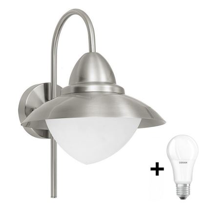 EGLO - Applique a LED da esterno 1xE27/8,5W - Lampadina IP44