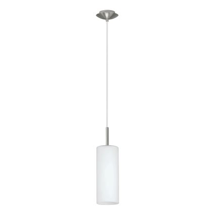 EGLO - Lampadario a sospensione con filo 1xE27/60W bianco