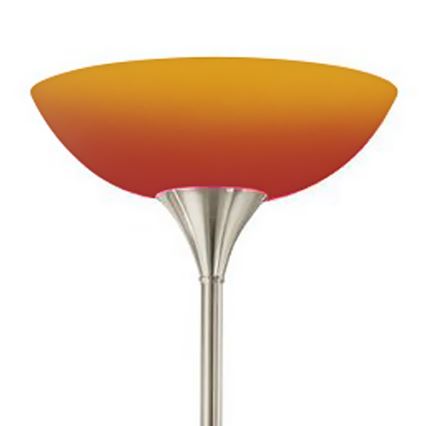 EGLO - Lampada da terra 1xE27/60W + 1xE14/25W nichel opaco