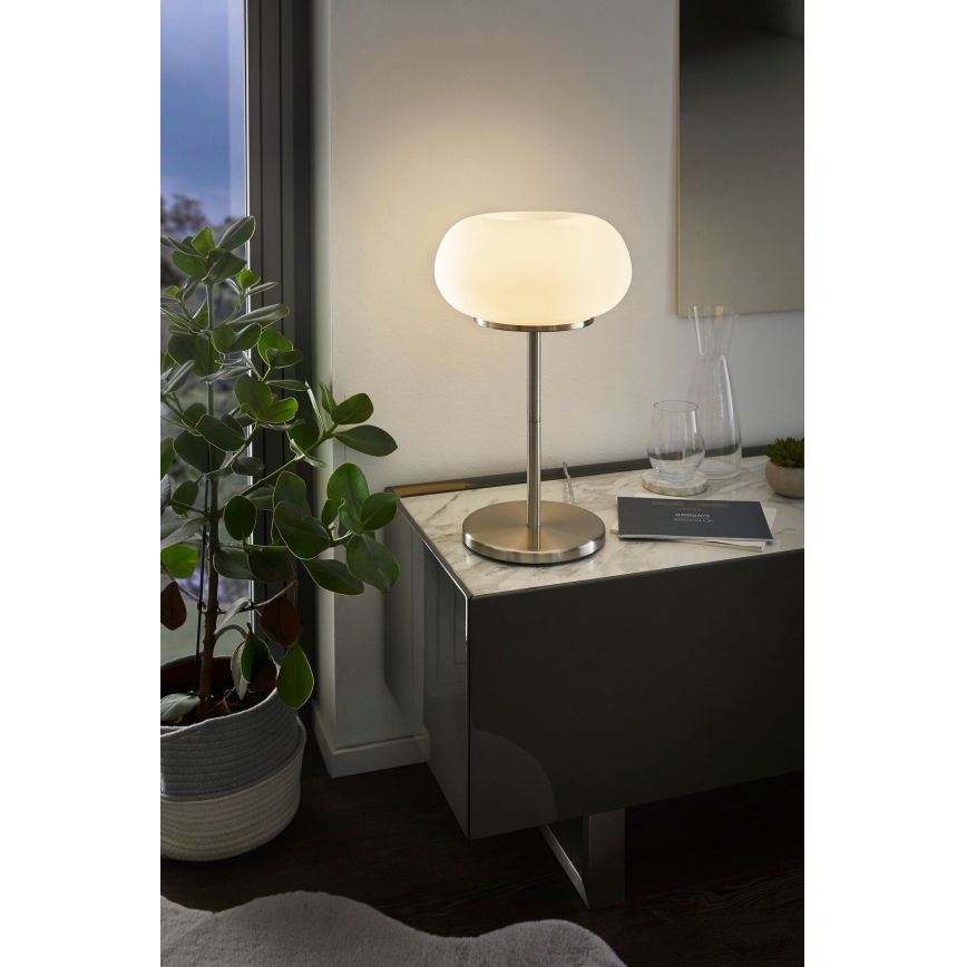 EGLO - Lampada da tavolo OPTICA 2xE27/60W diametro 28 cm