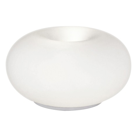 EGLO 86818 - Lampada da tavolo OPTICA 2xE27/60W vetro opale bianco