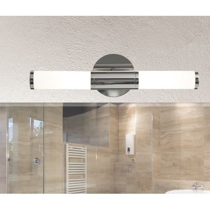 Eglo - Applique da bagno 2xE14/40W/230V IP44