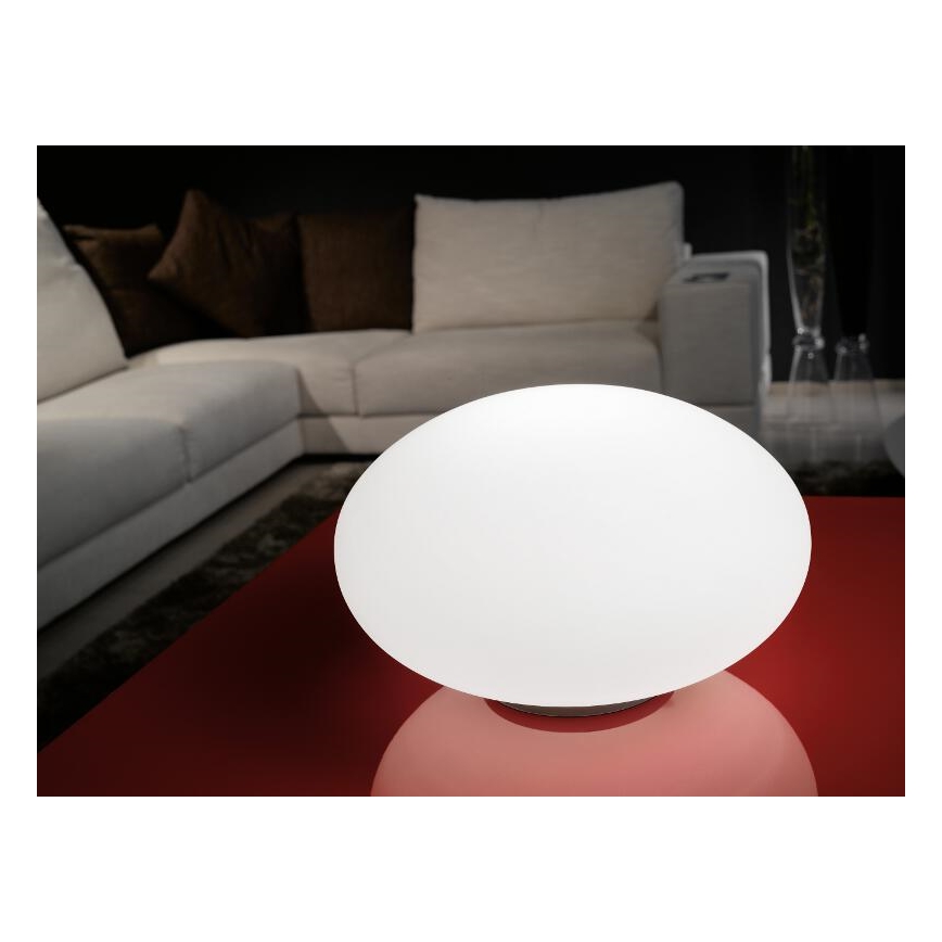 EGLO 87276 - Lampada da tavolo NARO 1xE27/60W bianco