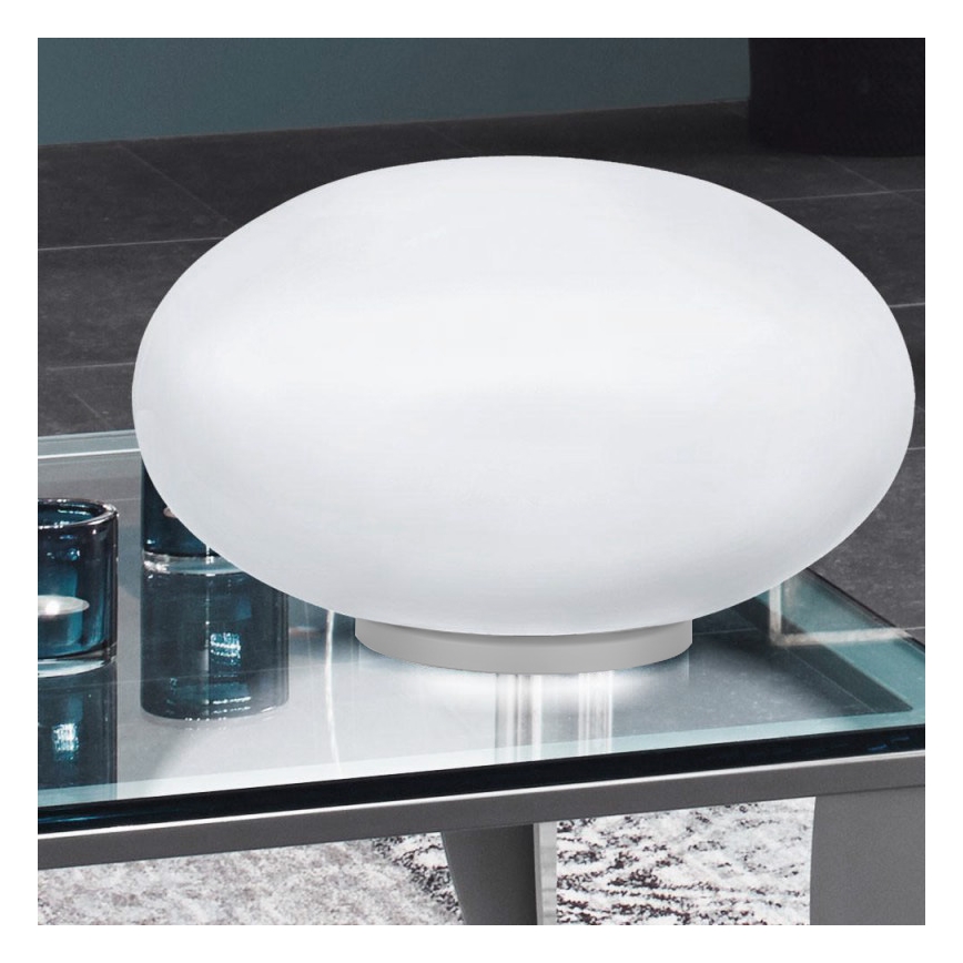 EGLO 87276 - Lampada da tavolo NARO 1xE27/60W bianco