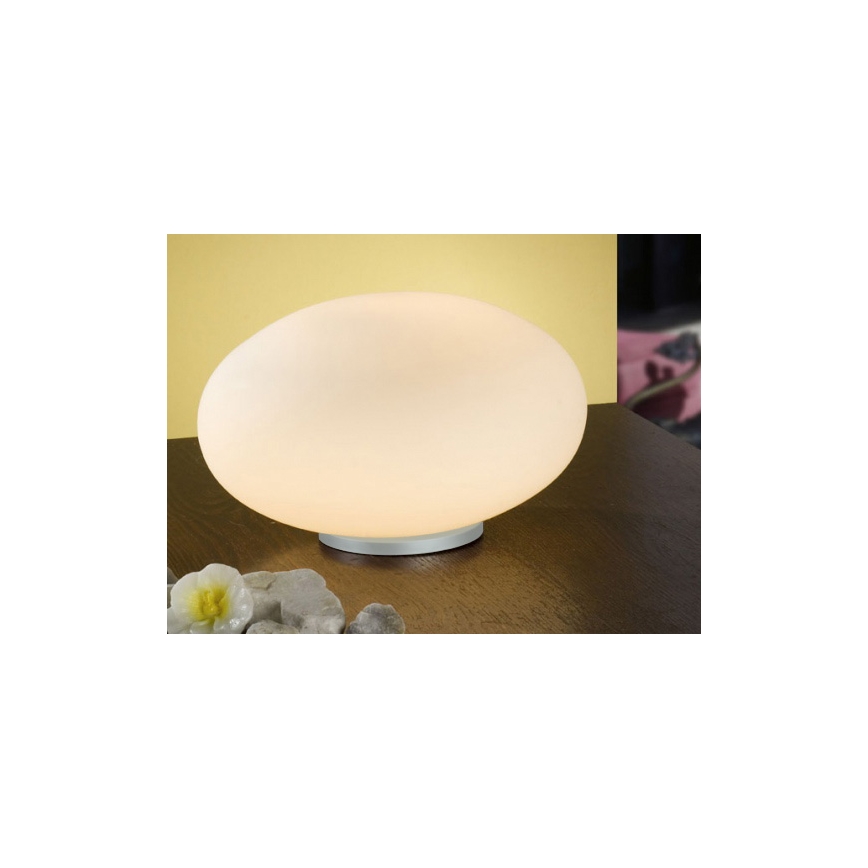 EGLO 87276 - Lampada da tavolo NARO 1xE27/60W bianco