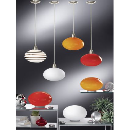 EGLO 87276 - Lampada da tavolo NARO 1xE27/60W bianco