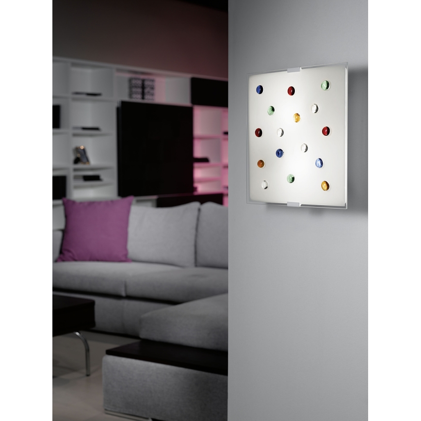 Eglo 87306 - Applique/Plafoniera SANTIAGO1 2xE14/40W