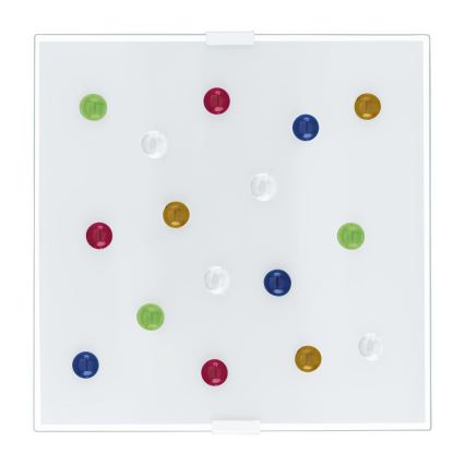 Eglo 87306 - Applique/Plafoniera SANTIAGO1 2xE14/40W