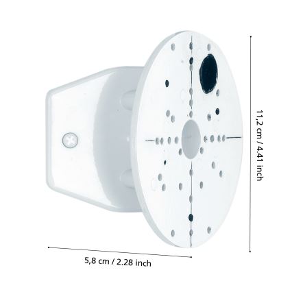 EGLO - Supporto angolare bianco