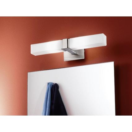 EGLO - Applique per bagno 2xG9/40W vetro opale IP44