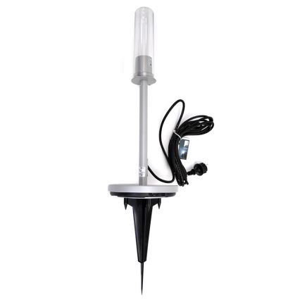 Eglo 88742 - Lampada da terra per esterno CUBA 1xE27/22W/230V