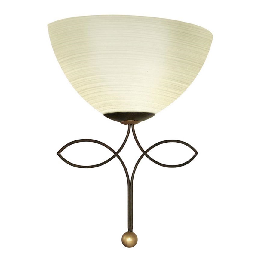 EGLO 89135 - Applique BELUGA 1xE27/60W marrone antico