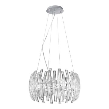 Eglo 89205 - Lampadario a sospensione con filo DRIFTER 6xG9/33W/230V cristallo
