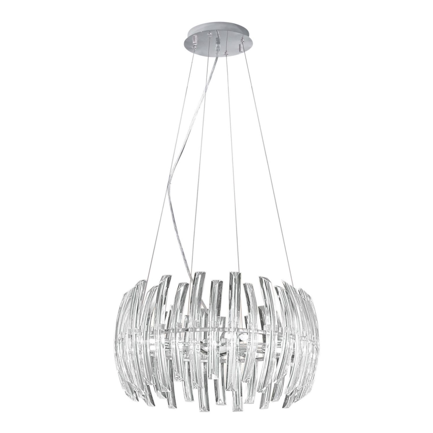 Eglo 89205 - Lampadario a sospensione con filo DRIFTER 6xG9/33W/230V cristallo