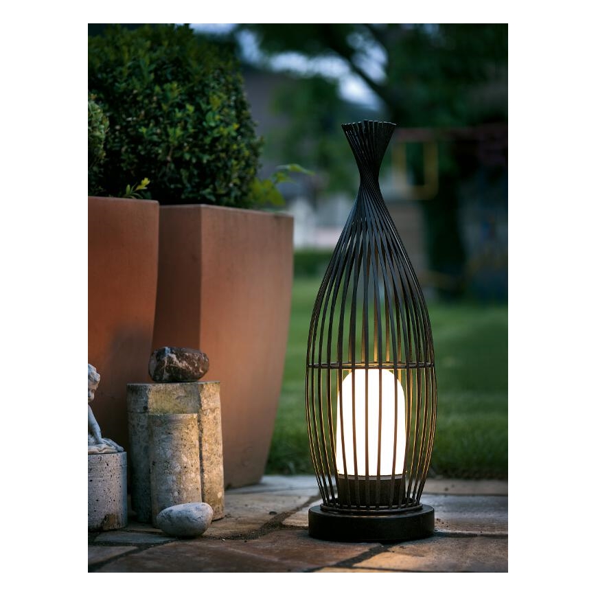 EGLO 89326 - Lampada da esterno LORENA 1 1xE27/60W marrone antico