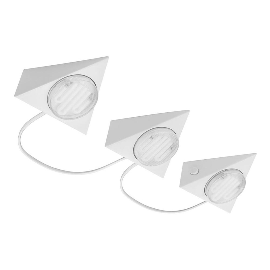 Eglo 89606 - SET 3pz Faretto KOB 1 3xGX53/7W/230V