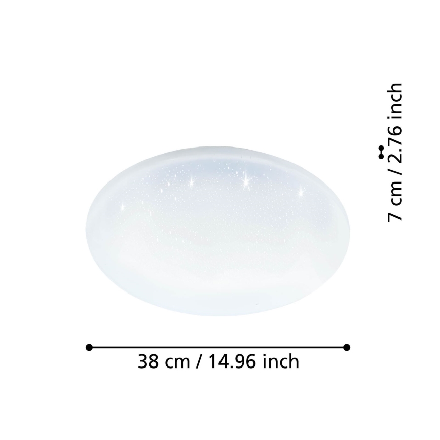 Eglo - Plafoniera LED dimmerabile LED/19,2W/230V 2700-6500K ZigBee