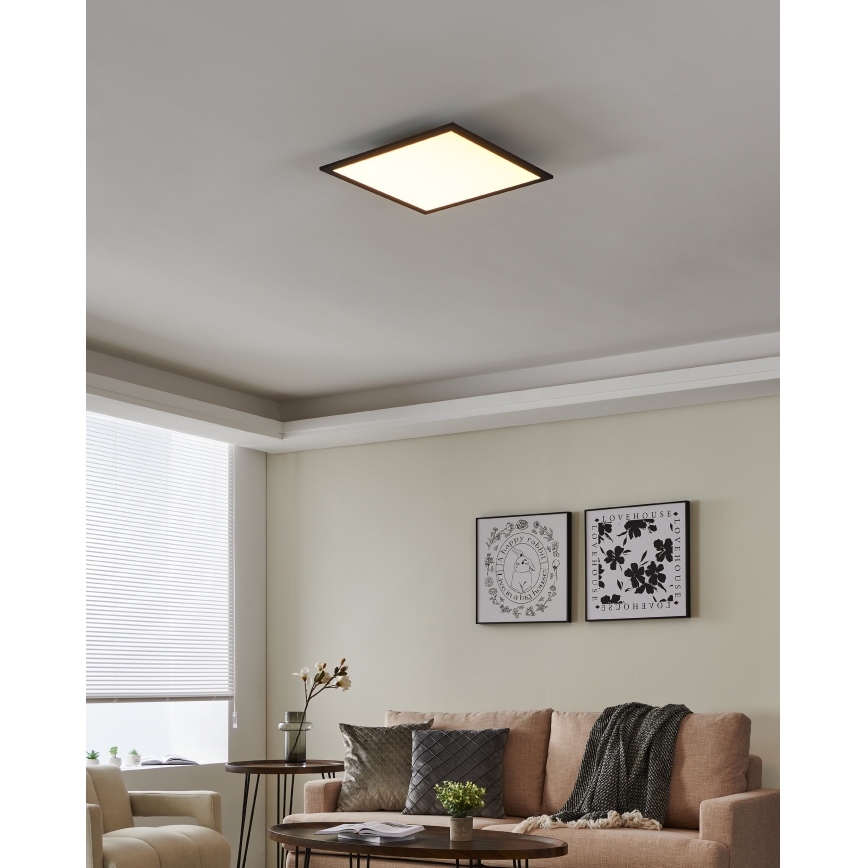 Eglo - Plafoniera LED dimmerabile LED/21,5W/230V nero ZigBee