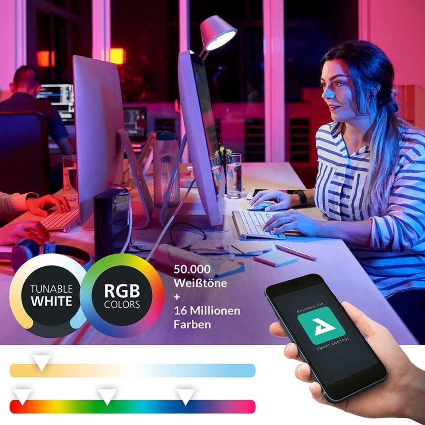 Eglo - Applique LED RGBW Dimmerabile LED/16W/230V ZigBee
