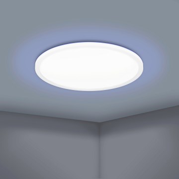 Eglo 900086 - Plafoniera dimmerabile RGBW ROVITO-Z LED/14,6W/230V 2700-6500K diametro 29,5 cm bianco