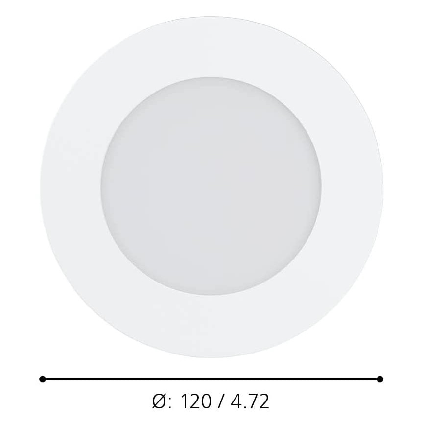 Eglo 900101 - LED Faretto da incasso bagno dimmerabile FUEVA-Z  LED/5,4W/230V IP44 ZigBee