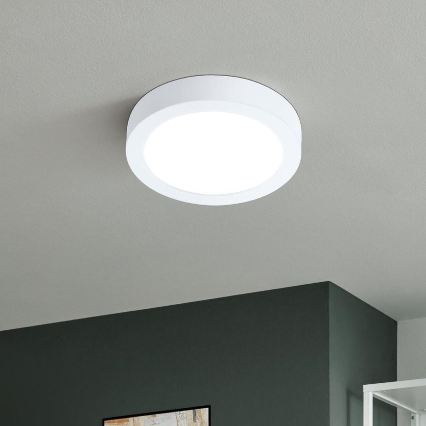 Eglo - Plafoniera da soffitto per bagno dimmerabile a LED / 16,5W / 230V / 2700-6500K / IP44 / ZigBee / Ø 21 cm