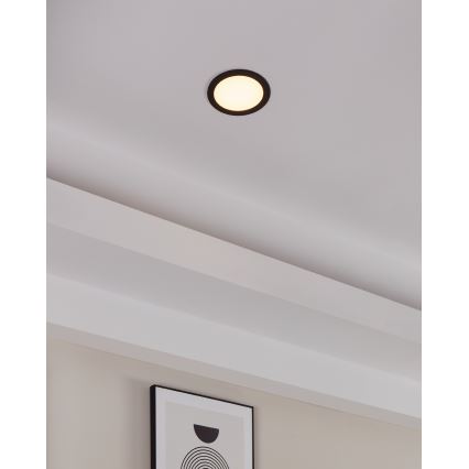 Eglo - LED Faretto da incasso bagno dimmerabile LED/10,5W/230V 2700-6500K IP44 ZigBee