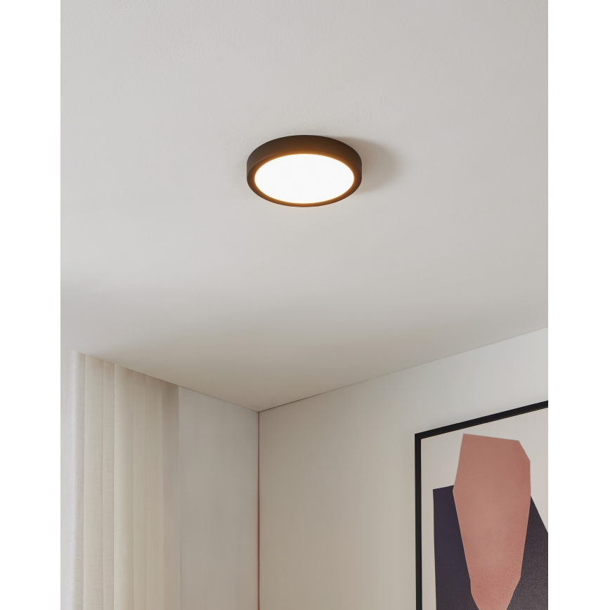 Eglo - Lampada da bagno dimmerabile a LED 16,5W/230V IP44 ZigBee Ø 21 cm
