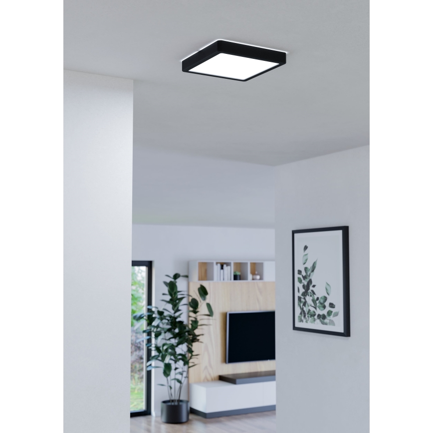 Eglo - LED Plafoniera da bagno dimmerabile a LED/16,5W/230V IP44 ZigBee 21x21 cm