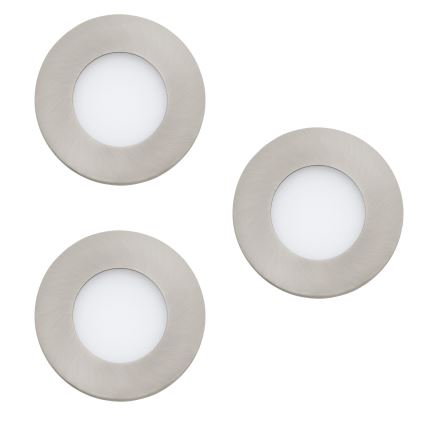 Eglo - ET 3x LED Lampada da bagno dimmerabile FUEVA-Z  LED/2,8W/230V IP44