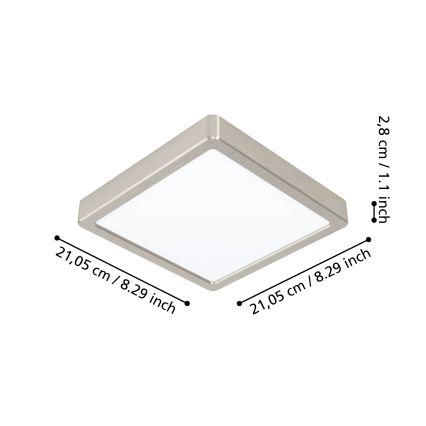 Eglo - Lampada da bagno LED dimmerabile LED/16,5W/230V IP44 ZigBee