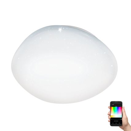 Eglo - Plafoniera dimmerabile a LED RGBW, LED/33W/230V, Ø 60 cm
