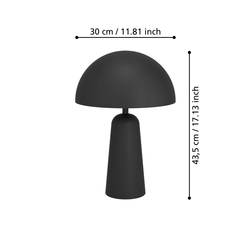 Eglo - Lampada da tavolo 1xE27/40W/230V