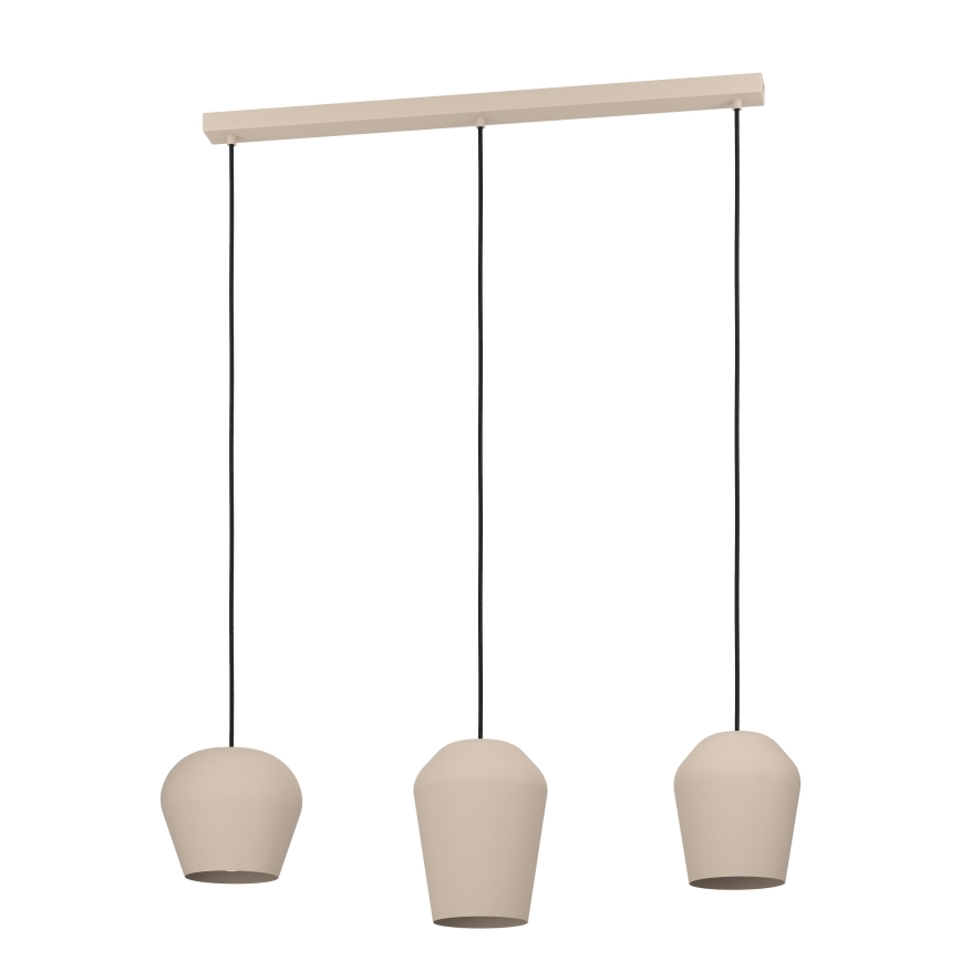 Eglo - Lampadario a sospensione con filo 3xE27/40W/230V