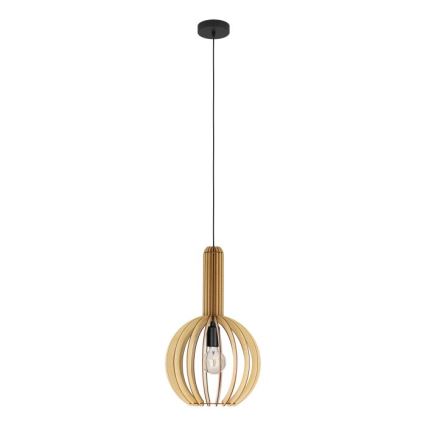 Eglo - Lampadario a sospensione con filo 1xE27/40W/230V diametro 31 cm beige