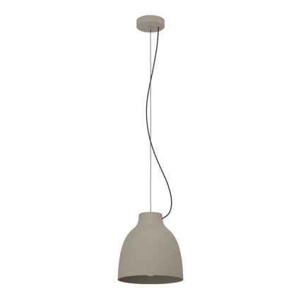 Eglo - Lampadario a sospensione con filo 1xE27/40W/230V grigio