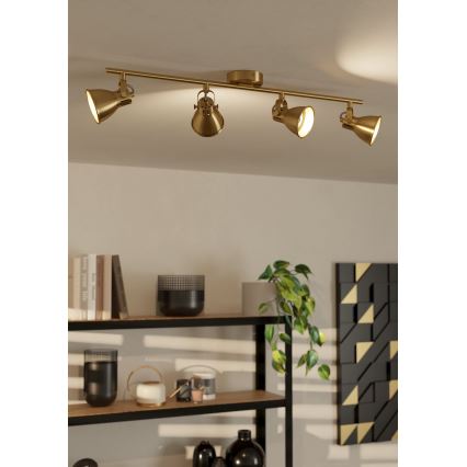 Eglo - Luce Spot a LED 4xGU10/3W/230V