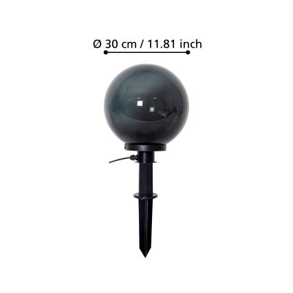 Eglo - Lampada da esterno 1xE27/40W/230V d. 30 cm IP44