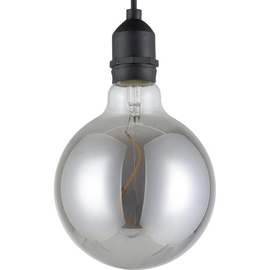 Eglo - Lampada LED a sospensione da esterno LED/0,06W/6V 4xAA IP44 grigio