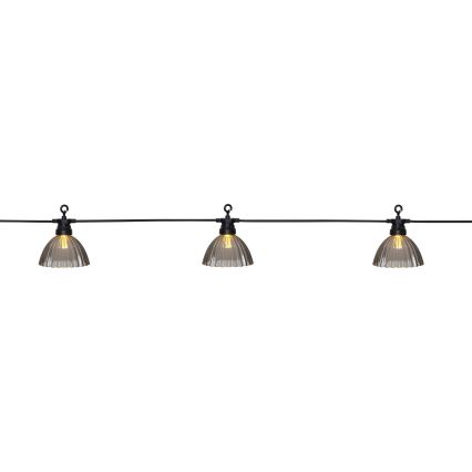 Eglo - Catena decorativa da esterno LED 12xLED/0,066W/3,2V IP44