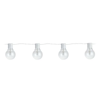 Eglo - Catena decorativa da esterno LED 16xLED/0,064W/24V IP44 bianco