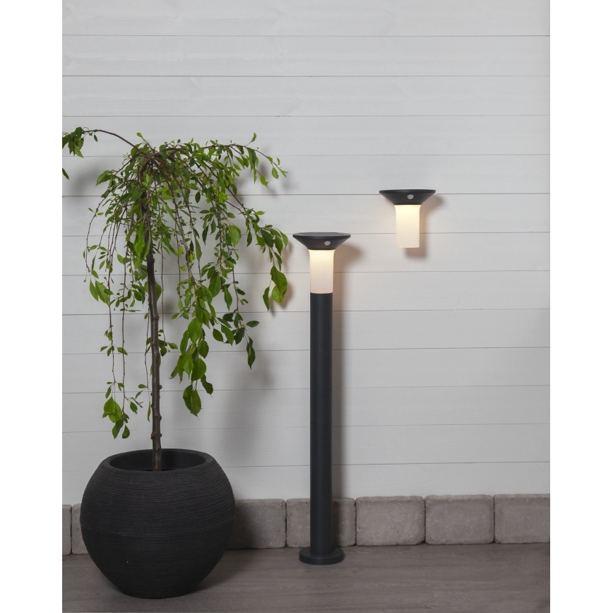 Eglo - Lampada solare LED da esterno con sensore 6xLED/0,03W/3,7V 1500 mAh IP44