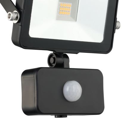 Eglo - Riflettore LED solare con sensore 15xLED/0,03W/3,7V 2600 mAh IP44