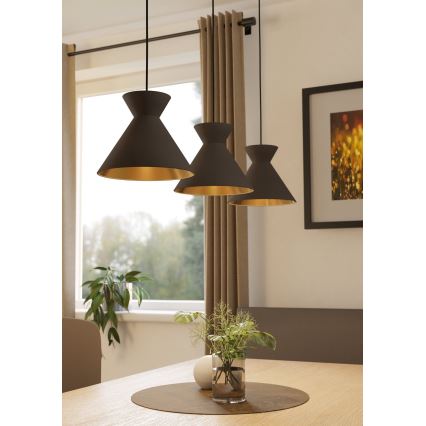 Eglo 900348 - Lampadario a sospensione NASTASIA con cavo, 3xE27/40W/230V