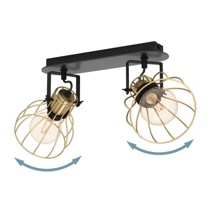 Eglo - Lampada a spot 2xE27/40W/230V