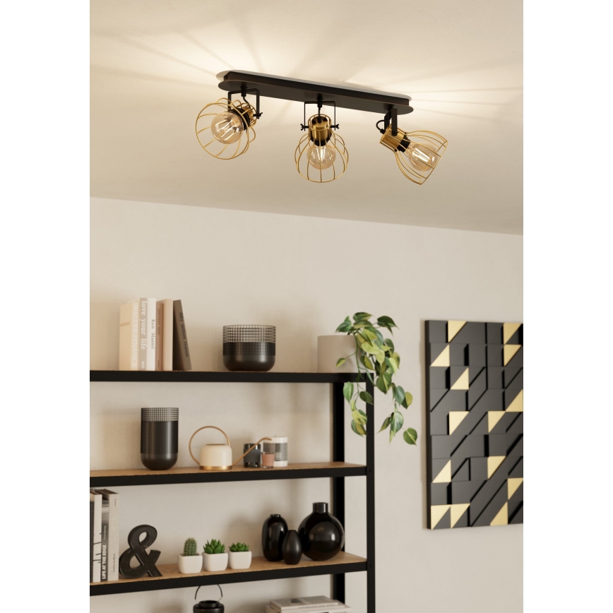Eglo - Luce Spot 3xE27/40W/230V